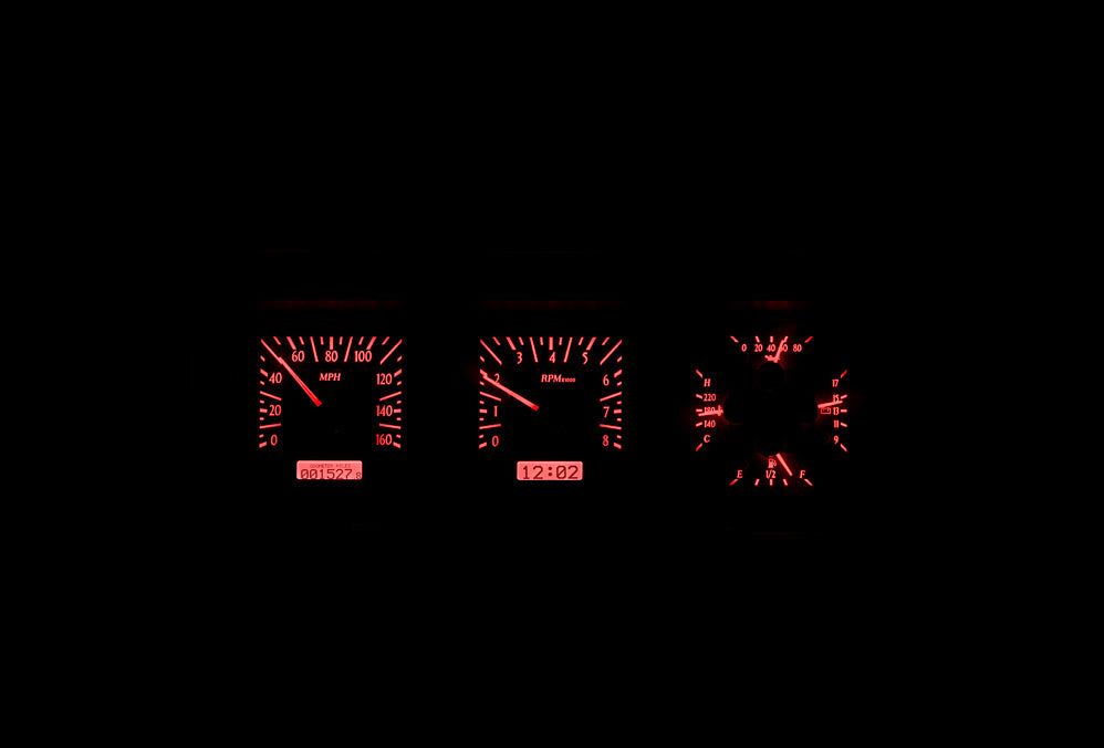 1980- 86 Ford Pickup and Bronco VHX Digtial Analog Instruments