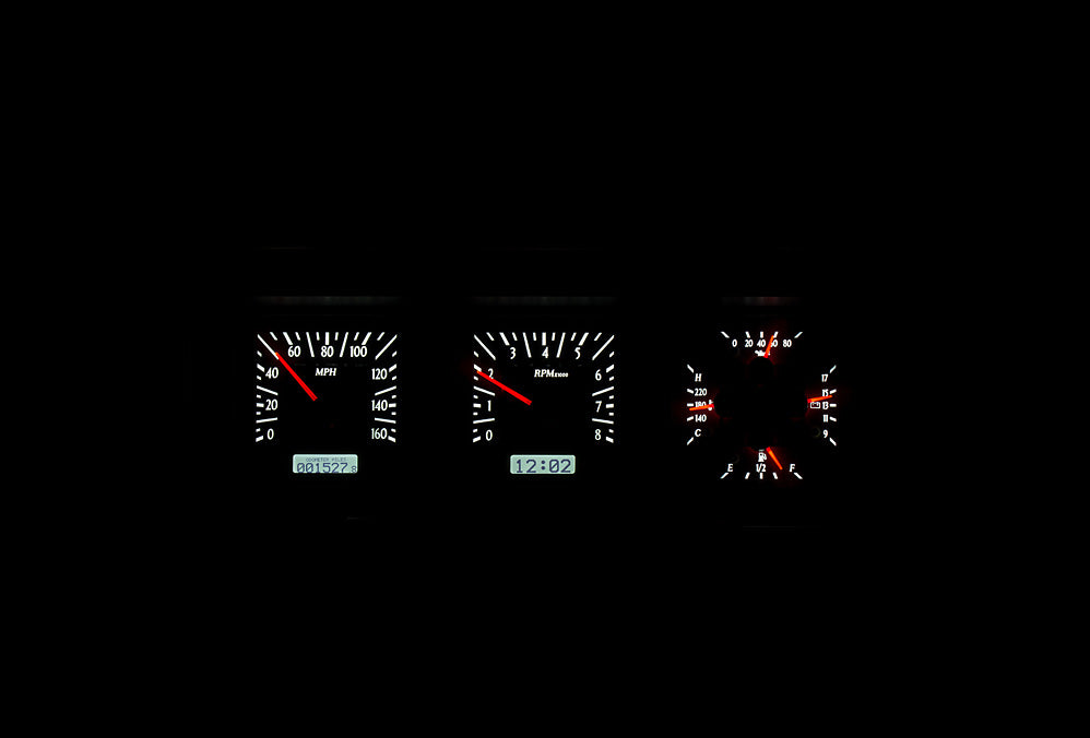 1980- 86 Ford Pickup and Bronco VHX Digtial Analog Instruments