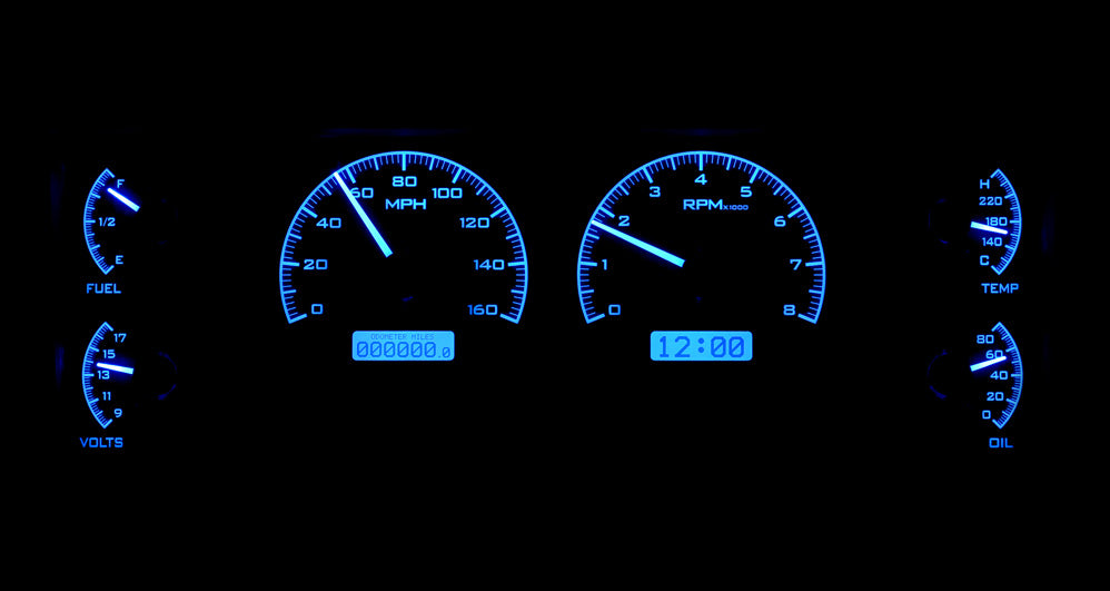 1984-1987 Buick Regal VHX Instruments - Dakota Digital VHX-84B-REG