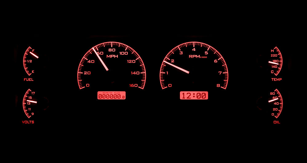 1984-1987 Buick Regal VHX Instruments - Dakota Digital VHX-84B-REG