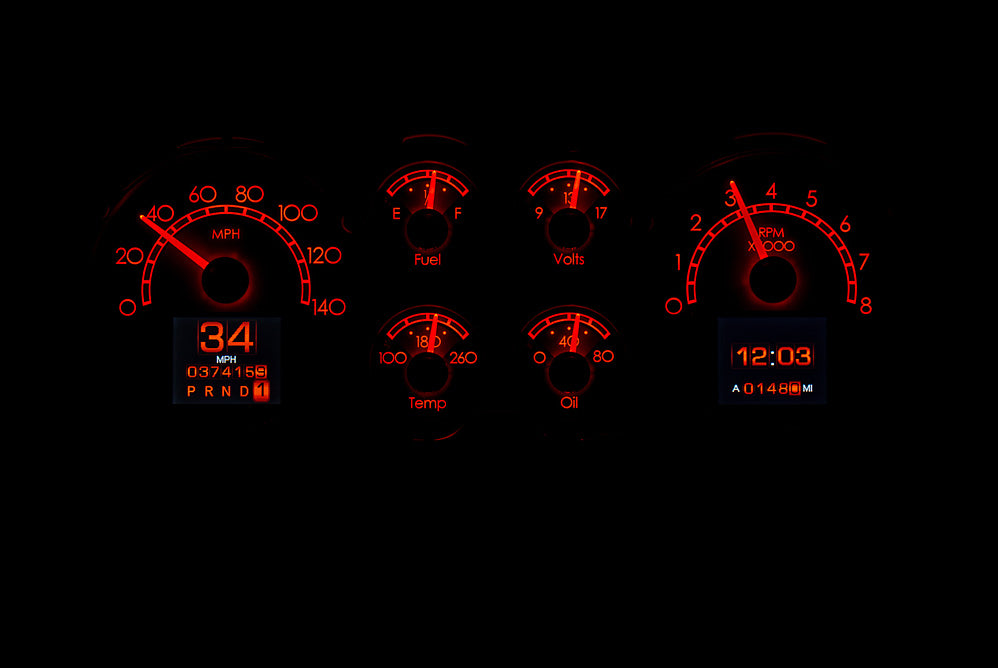 1986- 88 Chevy Monte Carlo RTX Gauge Instruments