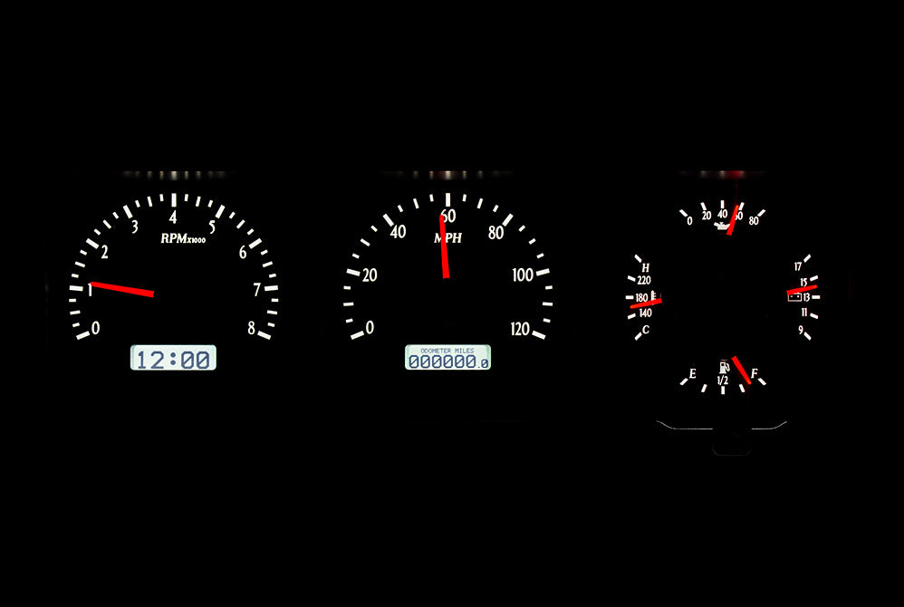 1986- 91 Jeep Wagoneer & J Trucks VHX Instruments