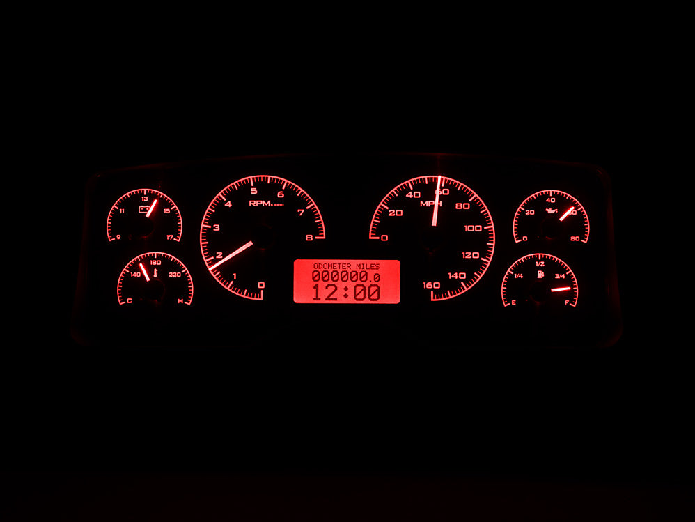 1987-1989 Ford Mustang VHX Gauge Instruments - Dakota Digital VHX-87F-MUS