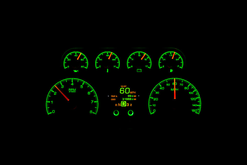 1988- 94 Chevy Truck / GMC Pickup / SUV HDX Gauge Instruments
