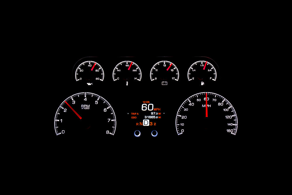 1988- 94 Chevy Truck / GMC Pickup / SUV HDX Gauge Instruments