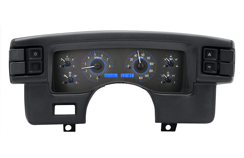 1990-93 Ford Mustang VHX Gauge Instruments - Dakota Digital VHX-90F-MUS
