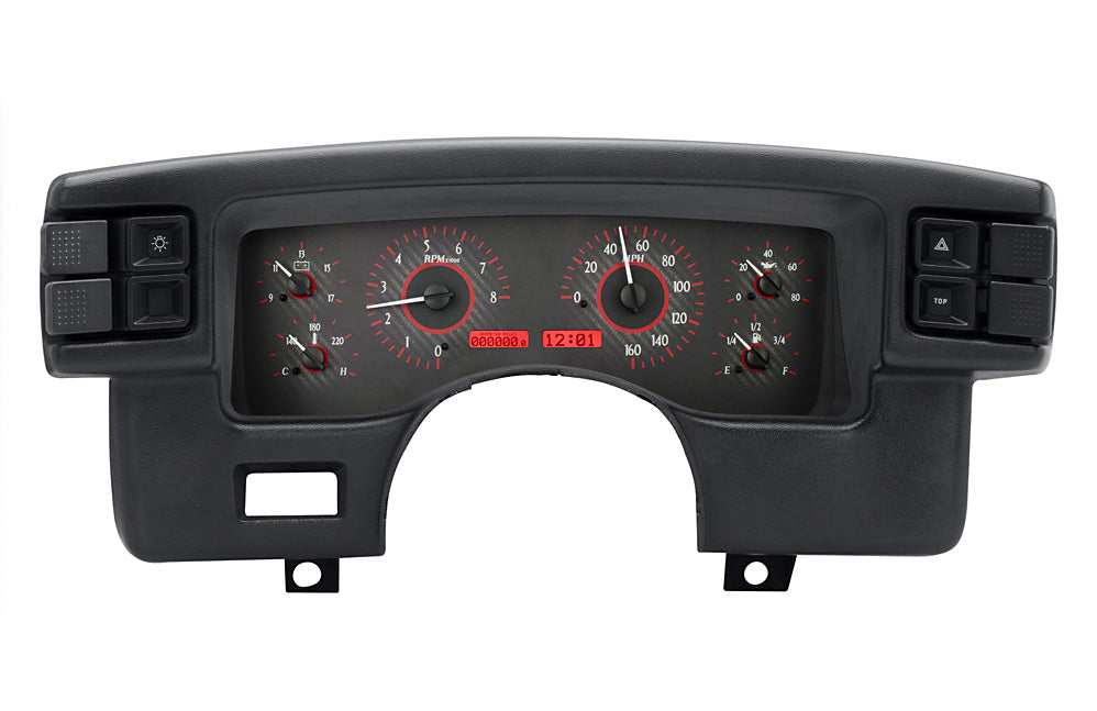 1990-93 Ford Mustang VHX Gauge Instruments - Dakota Digital VHX-90F-MUS