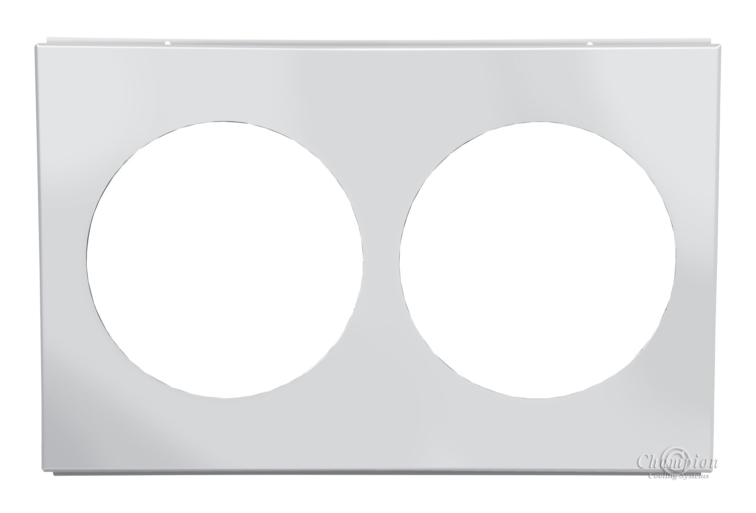 Aluminum Fan Shroud for 2-12" Electric Fans