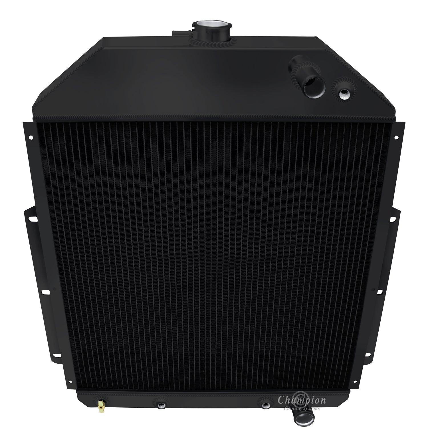 1942-52 Ford Truck LS Swap 3-Row Black Radiator