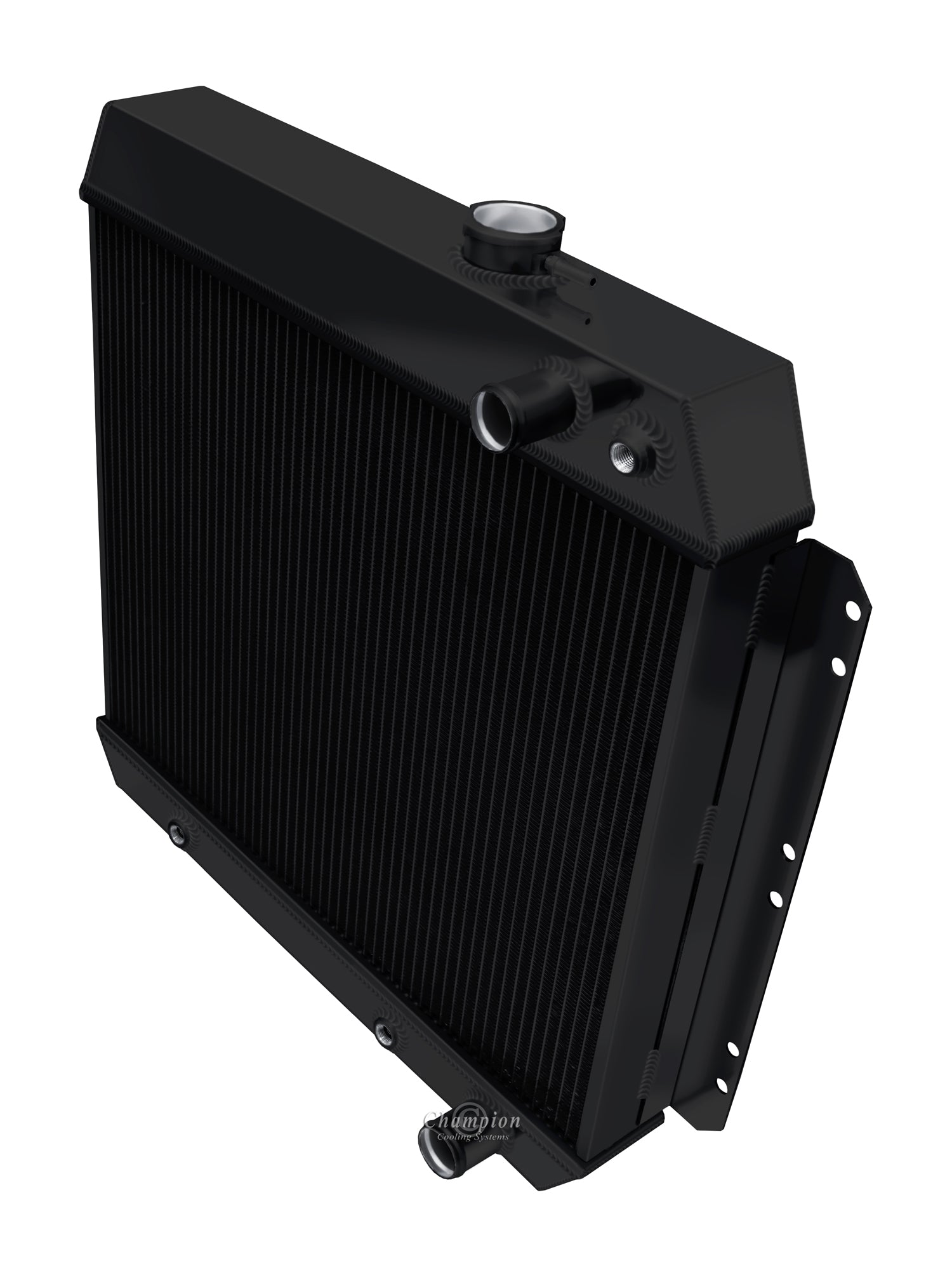 1949-1952 Chevy Deluxe / Special LS Swap 3-Row Black Radiator