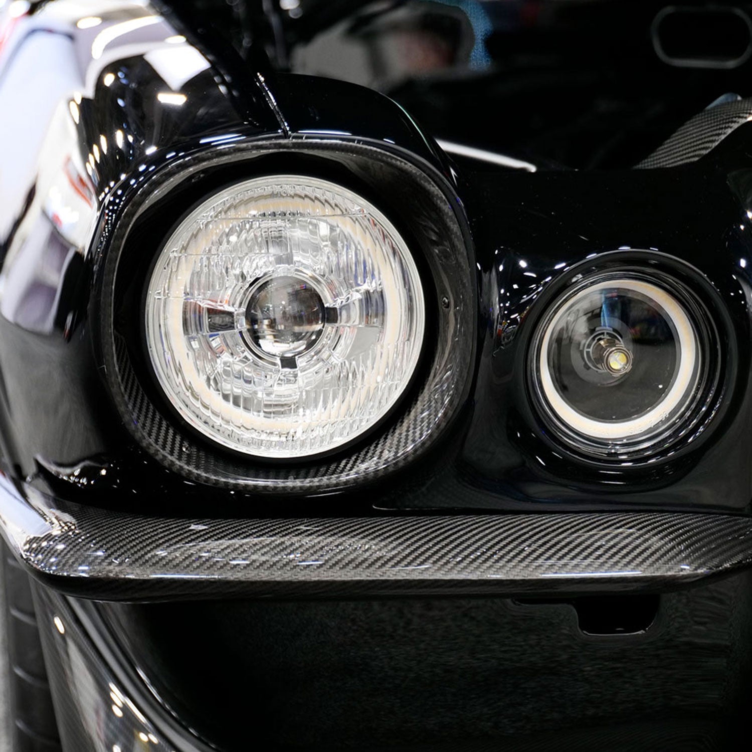 1970 - 1973 Chevrolet Camaro RS Billet Front Parking Lamps