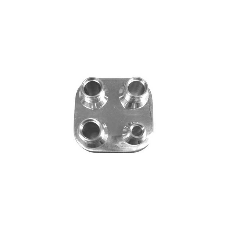 AC Bulkhead Fitting - #6 & #10 A/C Fittings, 2 #10 Heater Fittings