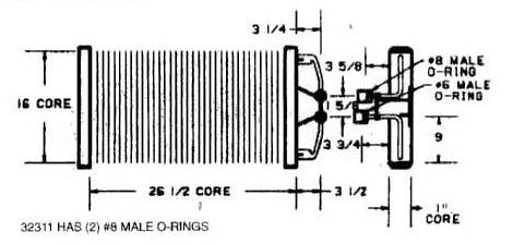 AC Condenser - 1986-1991 Camaro