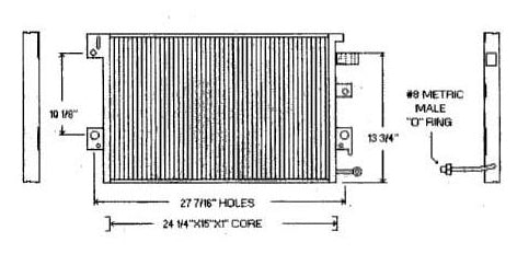 AC Condenser - 1993-1997 Pontiac Firebird