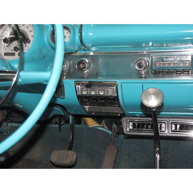  Heat and Defrost System - Cable Operated - 1957 Chevy Belair / 210