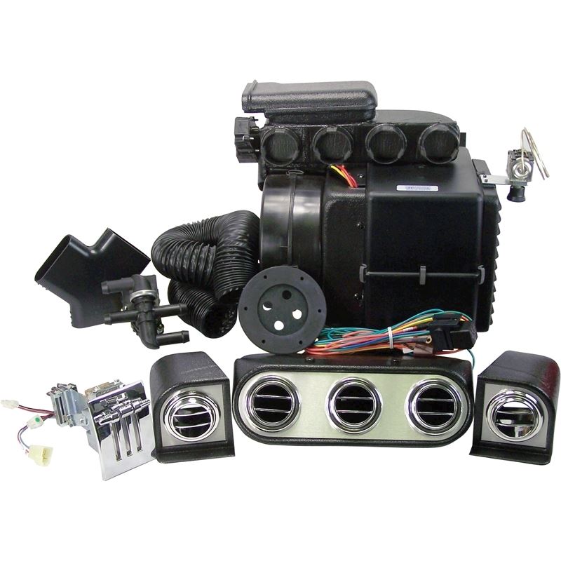 AC / Heat Inside Package w Electronic Controls - 1965-1966 Mustang