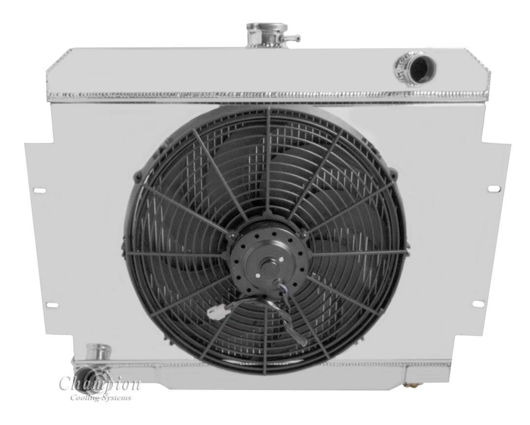 Aluminum Fan Shroud for 16" Electric Fan - 15.63" tall x 26.87" wide 2