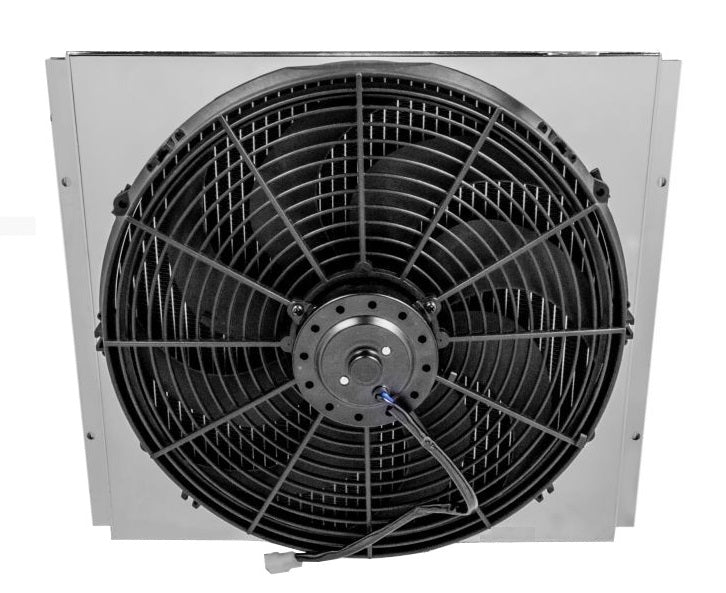 Aluminum Fan Shroud for 16" Electric Fan - 16 1/4" tall x 18.5" wide