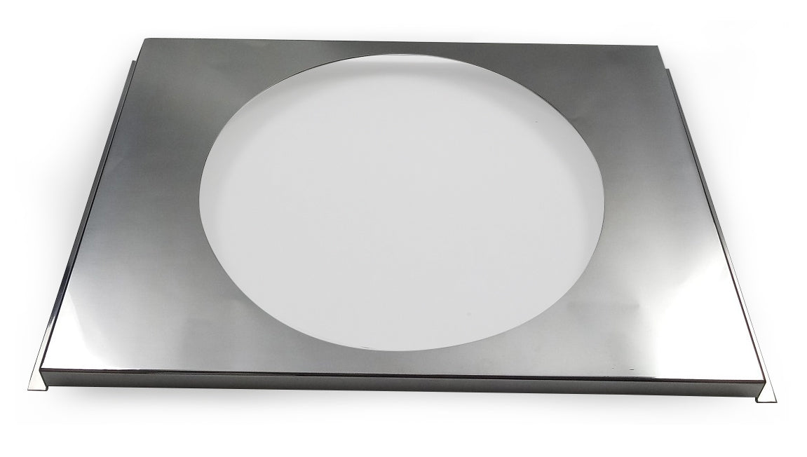 Aluminum Fan Shroud for 16" Electric Fan - 17.25" tall x 24.5" wide