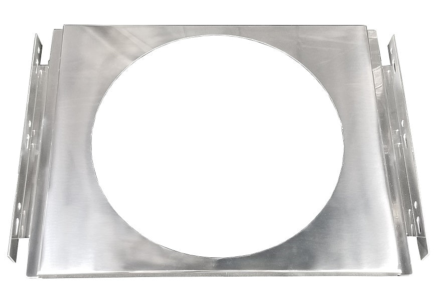 Aluminum Fan Shroud for 16" Electric Fan - 17.5" tall x 21.5" wide