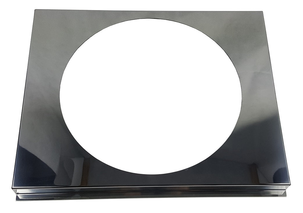 Aluminum Fan Shroud for 16" Electric Fan - 18 3/8" tall x 21 1/8" wide