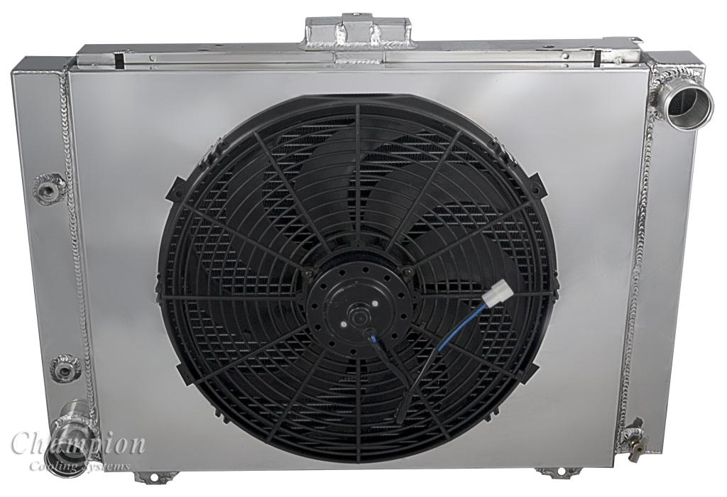 Aluminum Fan Shroud for 16" Electric Fan - 18 5/8" tall x 22 3/8" wide