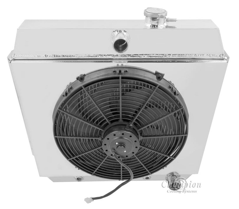 Aluminum Fan Shroud for 16" Electric Fan - 18.75" tall x 26.5" wide