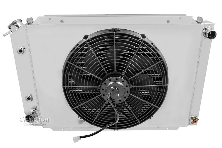 Aluminum Fan Shroud for 16" Electric Fan - 19" tall x 24 1/4" Wide