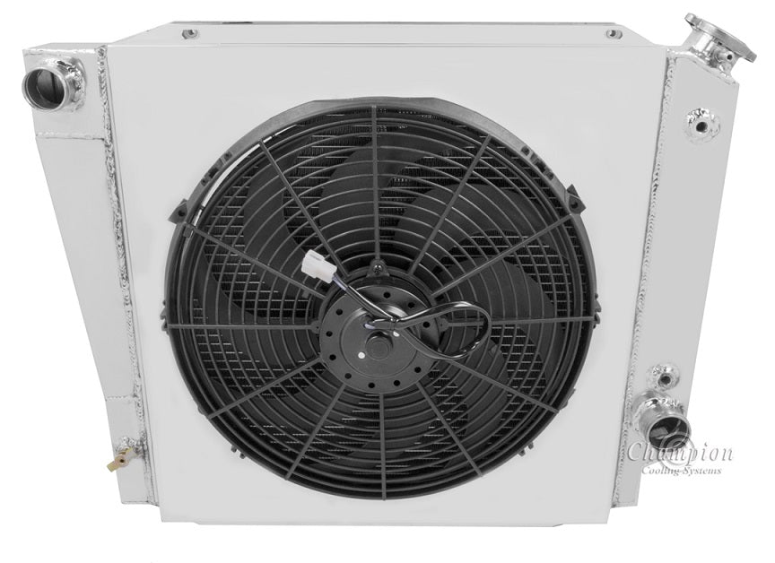 Aluminum Fan Shroud for 16" Electric Fan - 20 5/8" tall x 19" wide