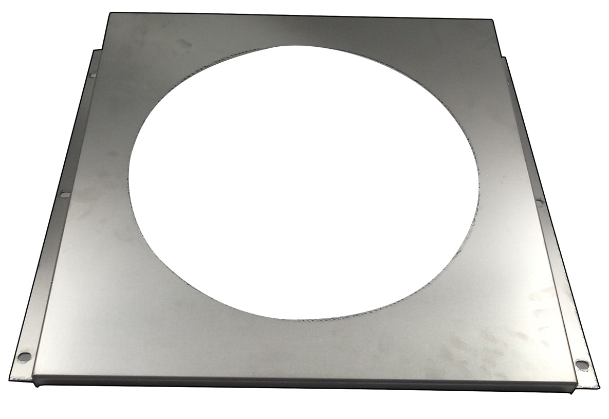 Aluminum Fan Shroud for 16" Electric Fan - 20 5/8" tall x 22 3/8" wide 2