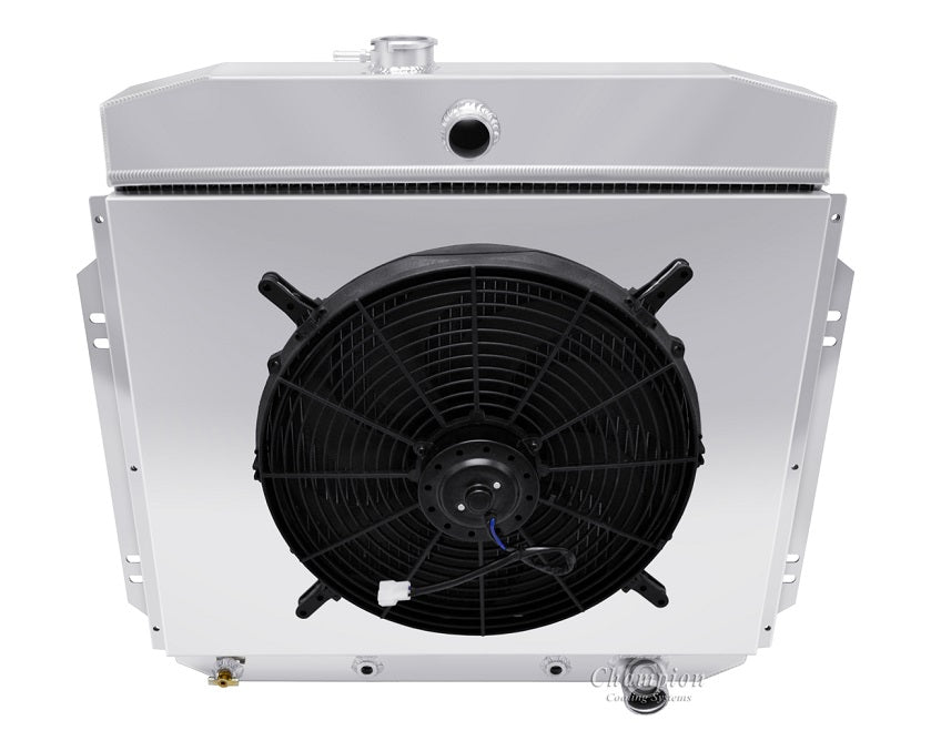 Aluminum Fan Shroud for 16" Electric Fan - 20" tall x 24.5" wide