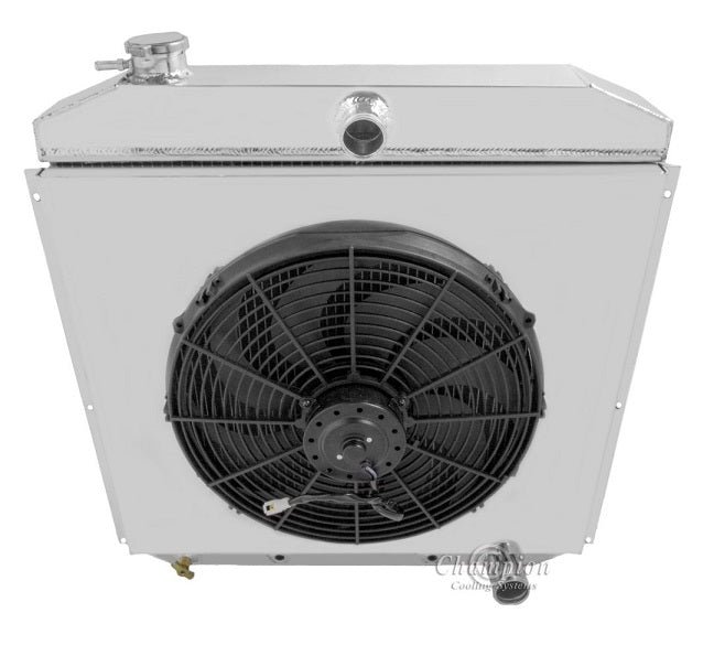Aluminum Fan Shroud for 16" Electric Fan - 20" tall x 24.5" wide 8