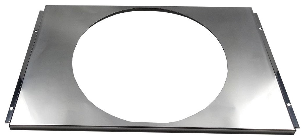 Aluminum Fan Shroud for 16" Electric Fan - 25.5" wide x 16 1/8" tall