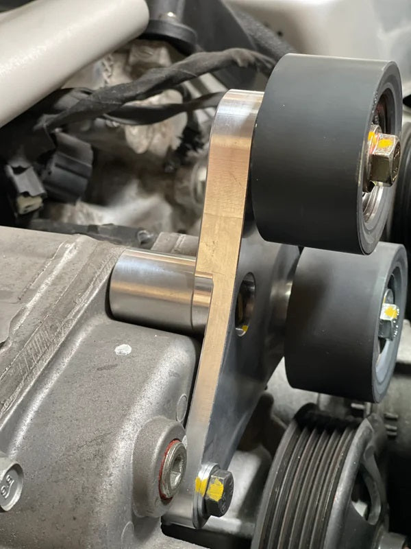 Aluminum Mopar Hemi Gen 3 Hellcat Supercharger Swap Conversion Idler Bracket Kit
