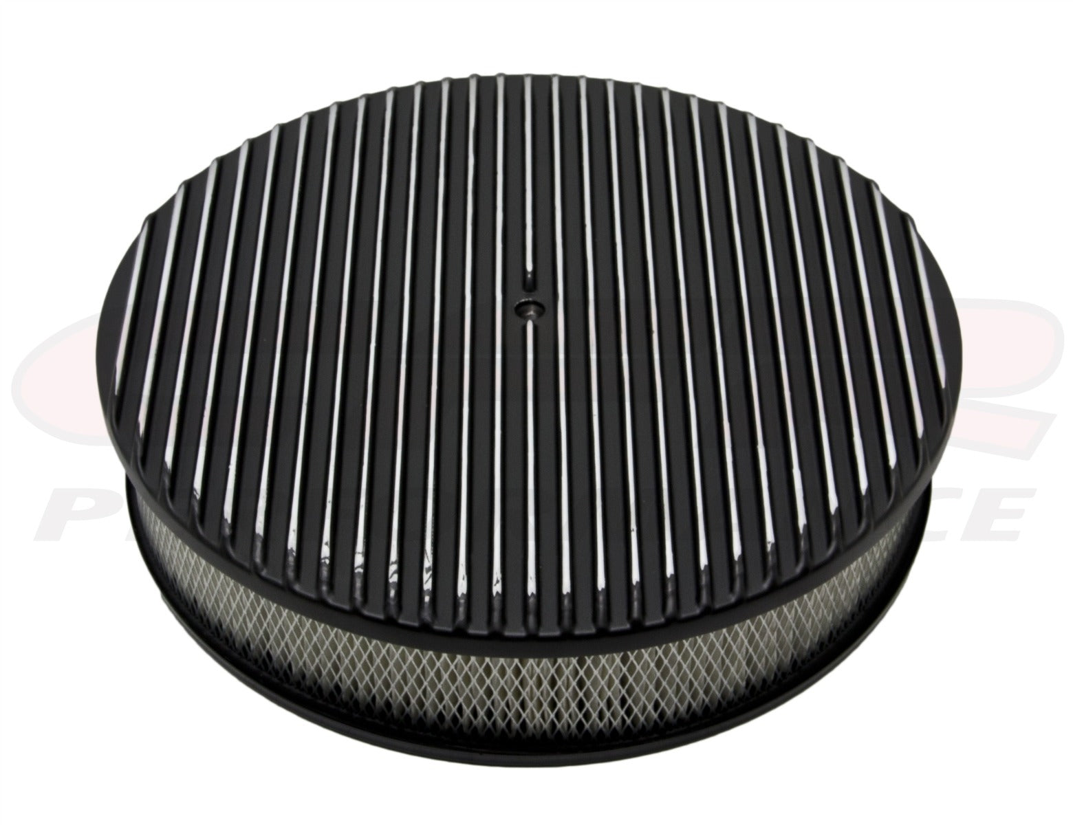 Ball-Milled 14" Air Cleaner - Recessed Base