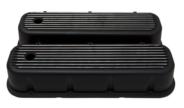 Big Block Chevy Tall Aluminum Valve Covers - Finned