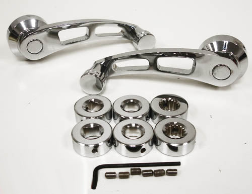 Billet Aluminum Window Cranks 4.5in