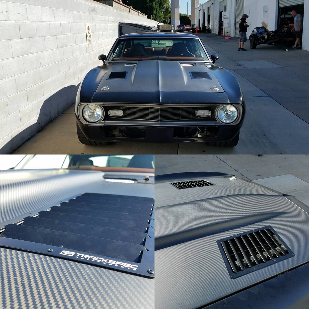 1967-1969 Camaro T1 Hood Louvers