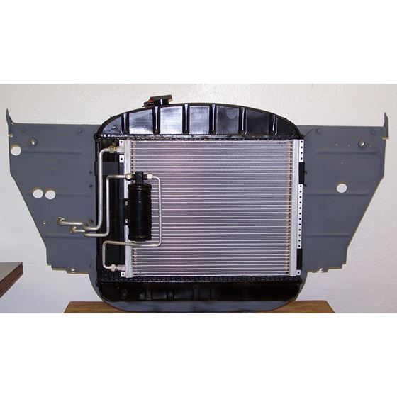 Complete A/C, Heat and Defrost System - Electronic Operated - 1955-1957 Chevy Belair / 210-Radiator in 6 Cylinder position