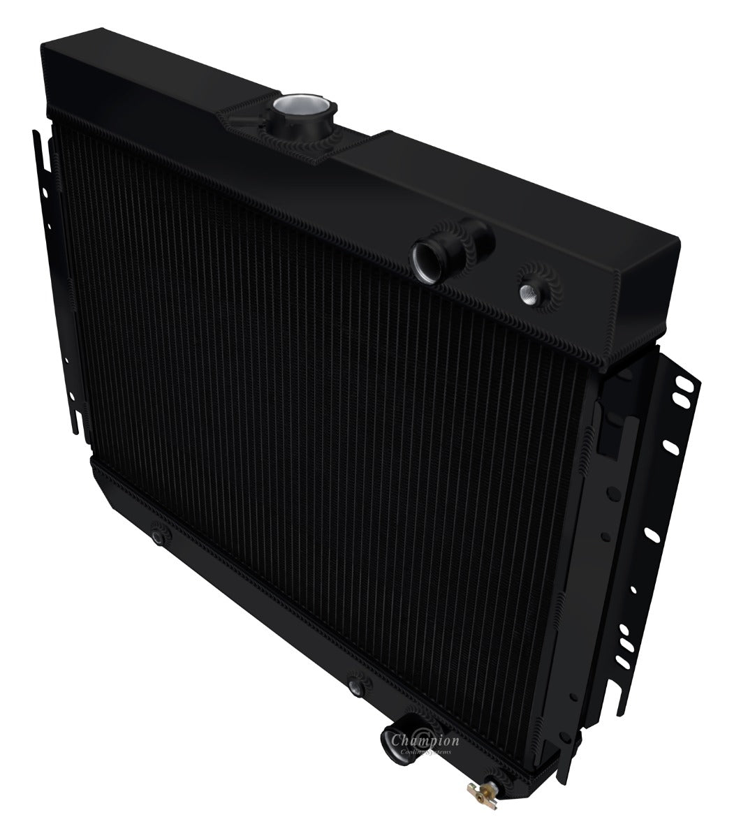 1964-1967 Chevelle LS Swap 3-Row Radiator, Shroud, Dual Fan Combo