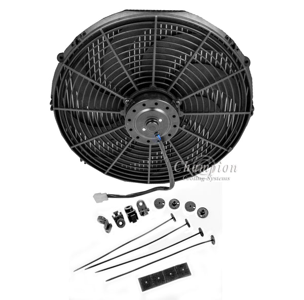 1965-1969 Buick Skylark LS Swap 3-Row Radiator, Shroud, Fan Combo