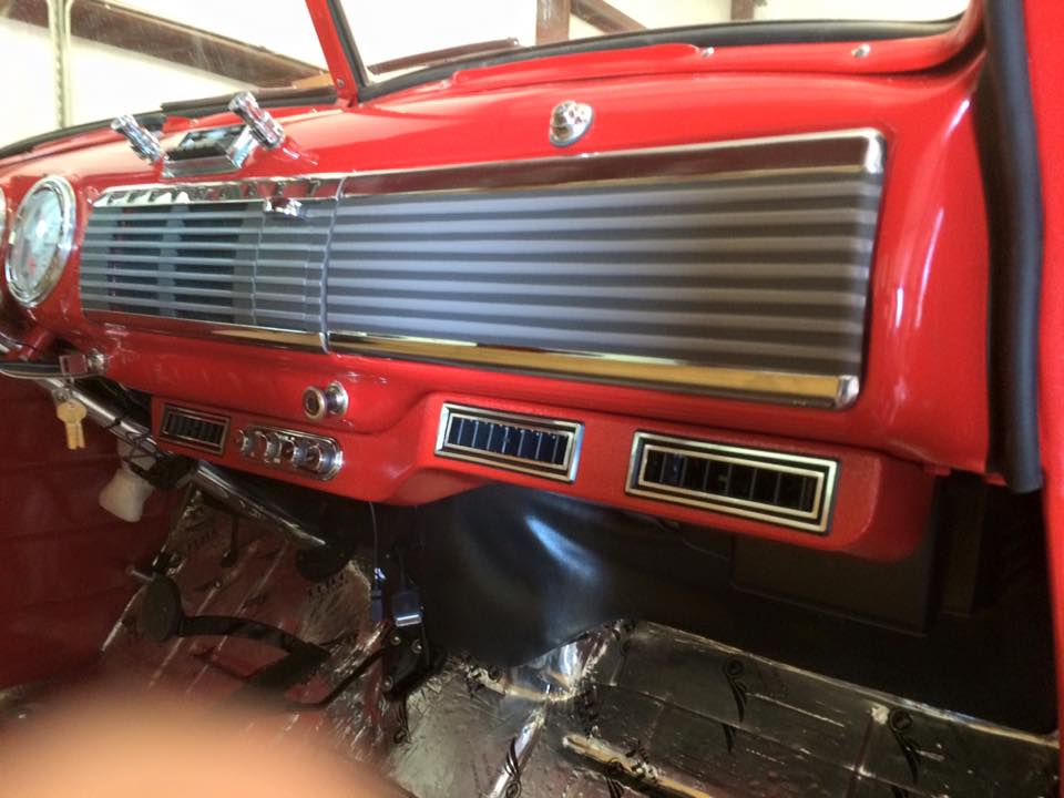 AC / Heat Inside Chrome Package - 1947-1955 Chevy Truck