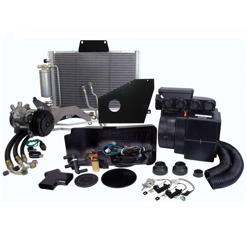 Complete A/C, Heat and Defrost System - 1967-1972 Chevy C10 Truck - Heater Cab 2