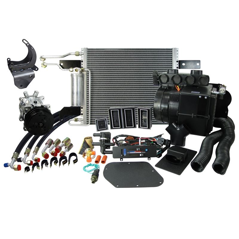 Complete A/C, Heat and Defrost System - 1973-1979 Ford Truck, F100 Non-Air Cab