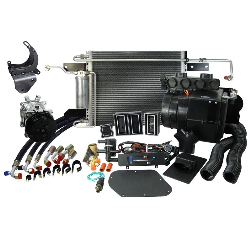 Complete A/C, Heat and Defrost System - 1973-1979 Ford Truck, F100 Non-Air Cab