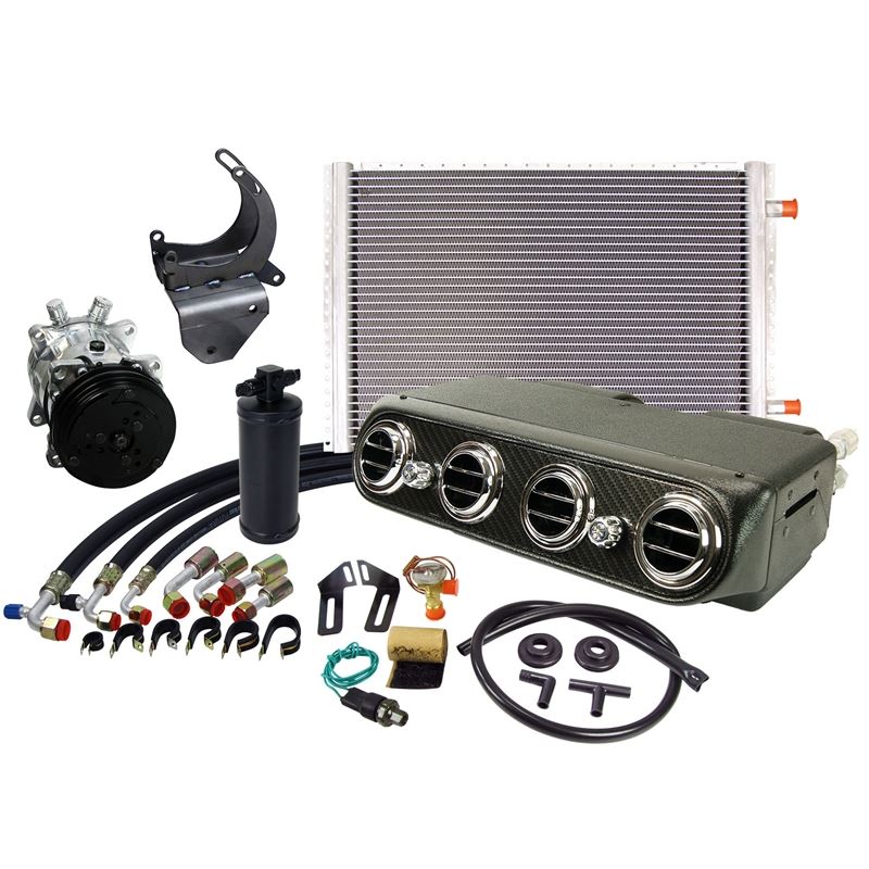 Complete A/C, Heat and Defrost System - Underdash-Carbon Fiber