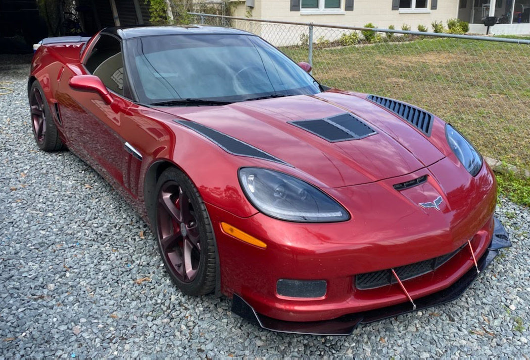 2005-2013 C6 Corvette T1 Center Hood Louver