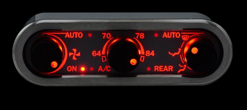 Three-Knob Digital Climate Controller for Vintage Air Gen IV