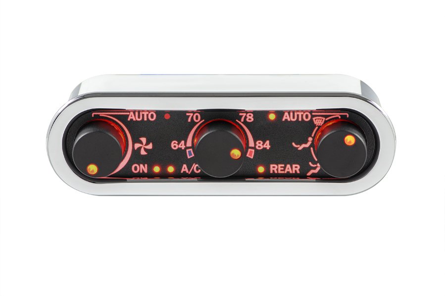 Three-Knob Digital Climate Controller for Vintage Air Gen IV