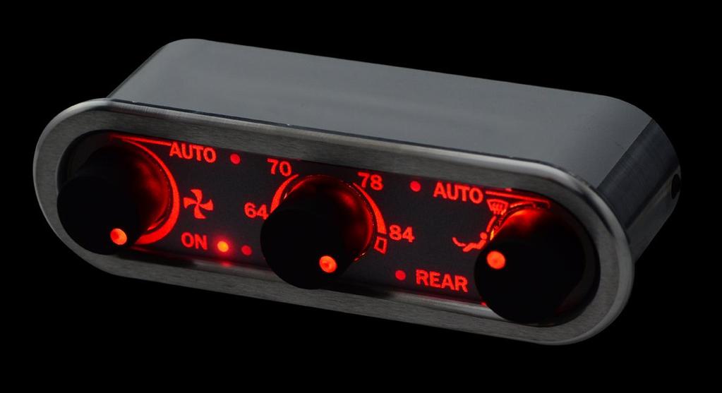 Three-Knob Digital Climate Controller for Vintage Air Gen IV